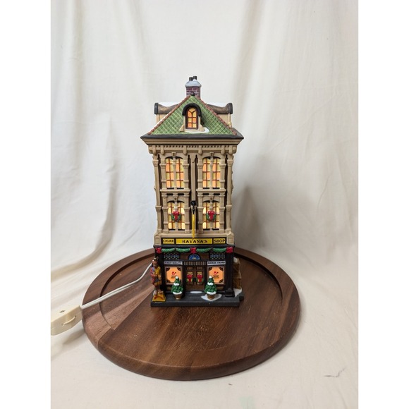Department 56 Other - department 56 christmas in the city Havana's Cigar Shop Minor Flaw See Desc